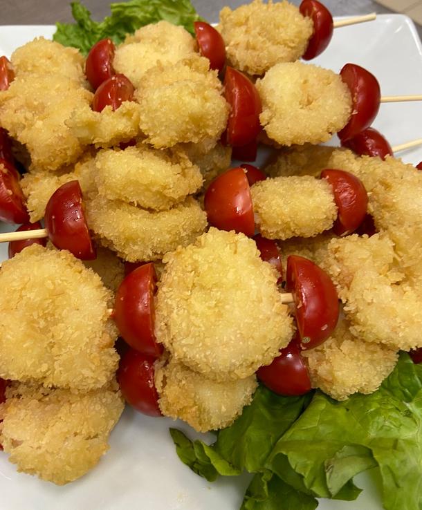 Шашлычки из креветок Шашлычки из креветок