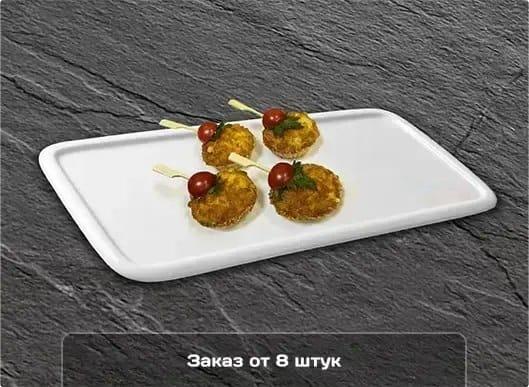 Жульен в тартолетке с курочкой Жульен в тартолетке с курочкой