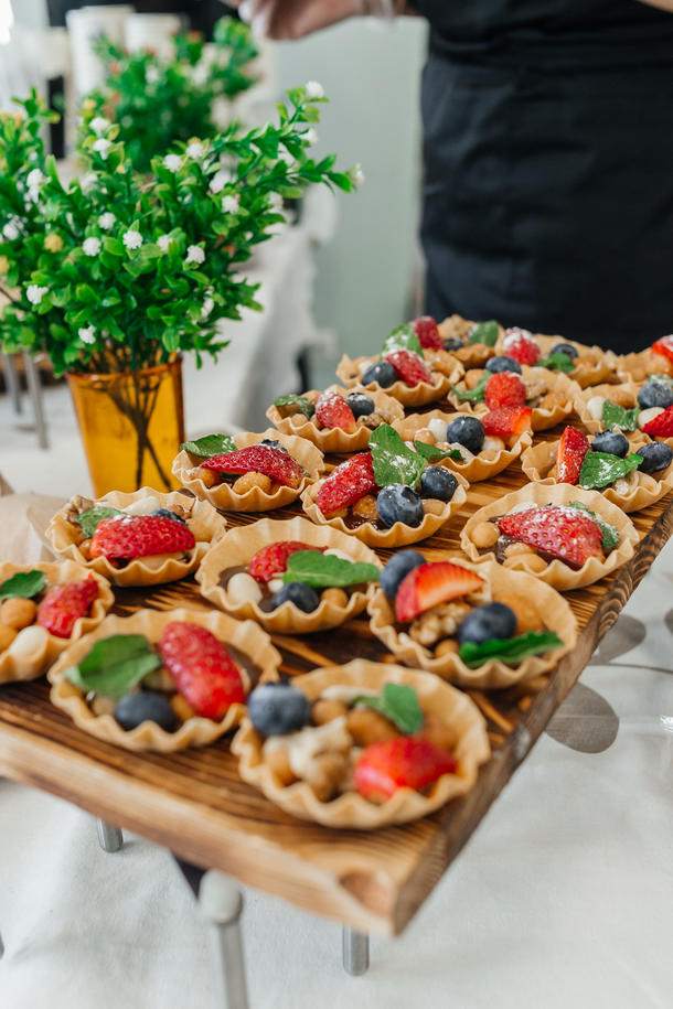 Тарталетка с ягодами