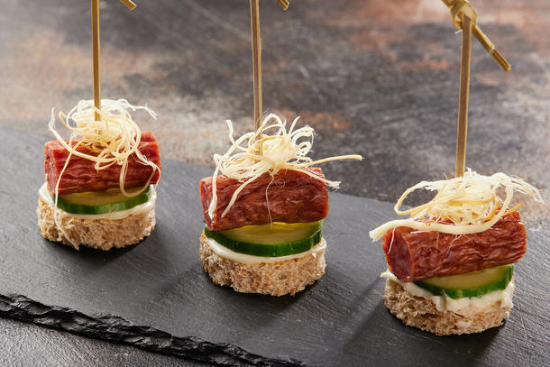 С Охотничьей колбаской