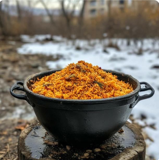 Плов из говядины