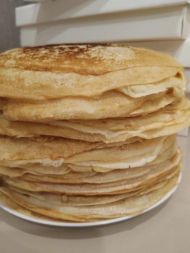 Блины с маслом 20 шт