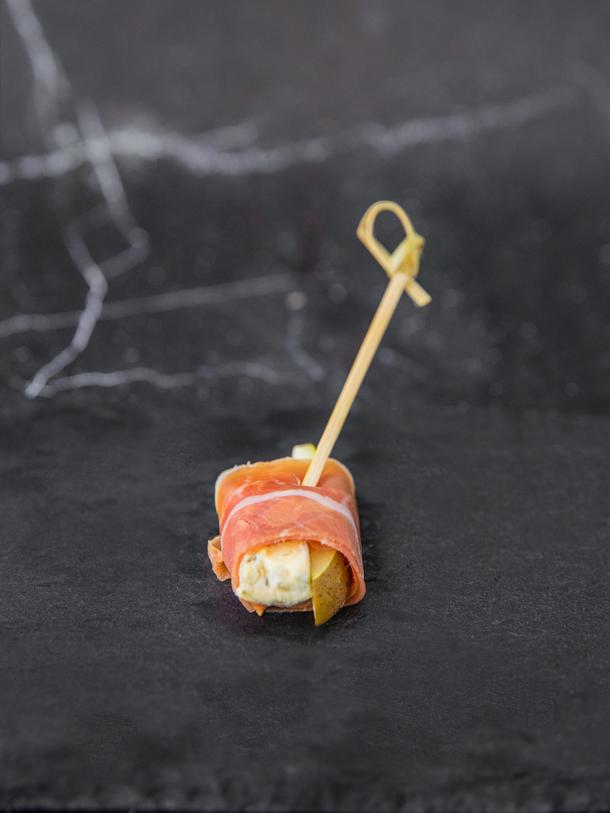 Канапе пармская ветчина Канапе пармская ветчина