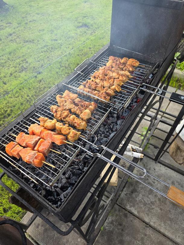 Шашлычок из куриного бедра