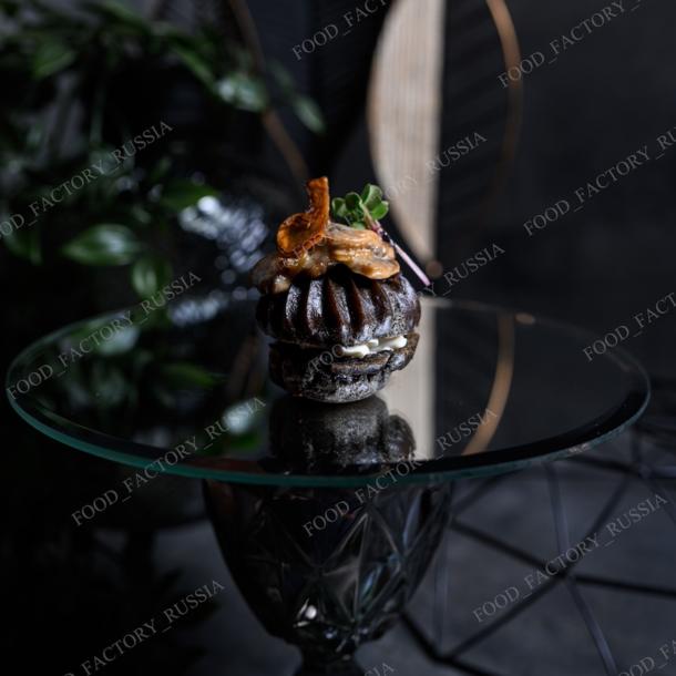 Профитроль с грибным жульеном