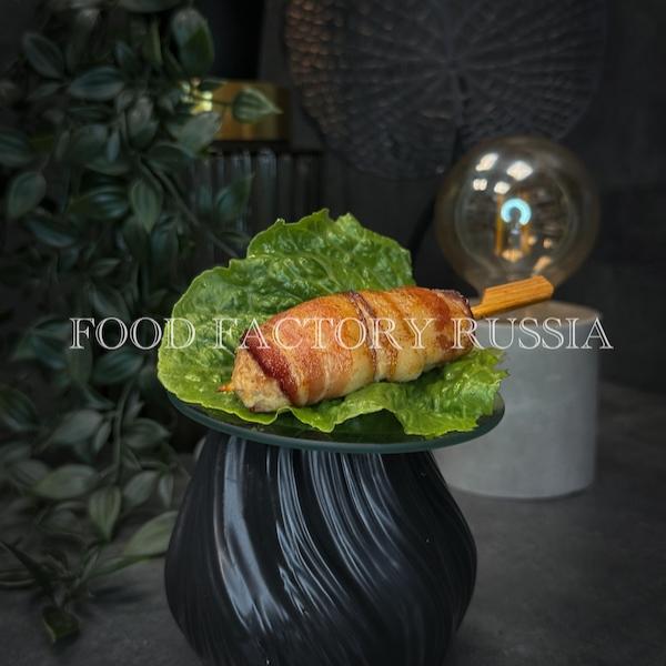 Люля-кебаб из курицы в беконе Люля-кебаб из курицы в беконе