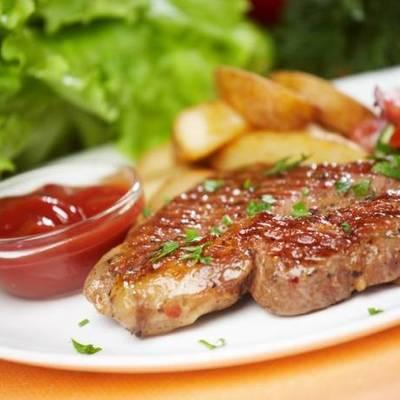 Стейк из свинины по-мексикански