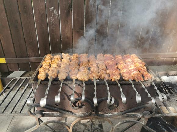 Барбекю на 25 персон в Новосибирске