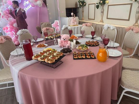 День рождения на 30 персон в Новосибирске