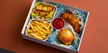 Доставка блюд и напитков на 50 персон