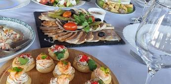 Полноценное банкетное меню с напитками на 11-12 персон