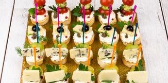 Сет холодных закусок с салатиками на 10-15 персон